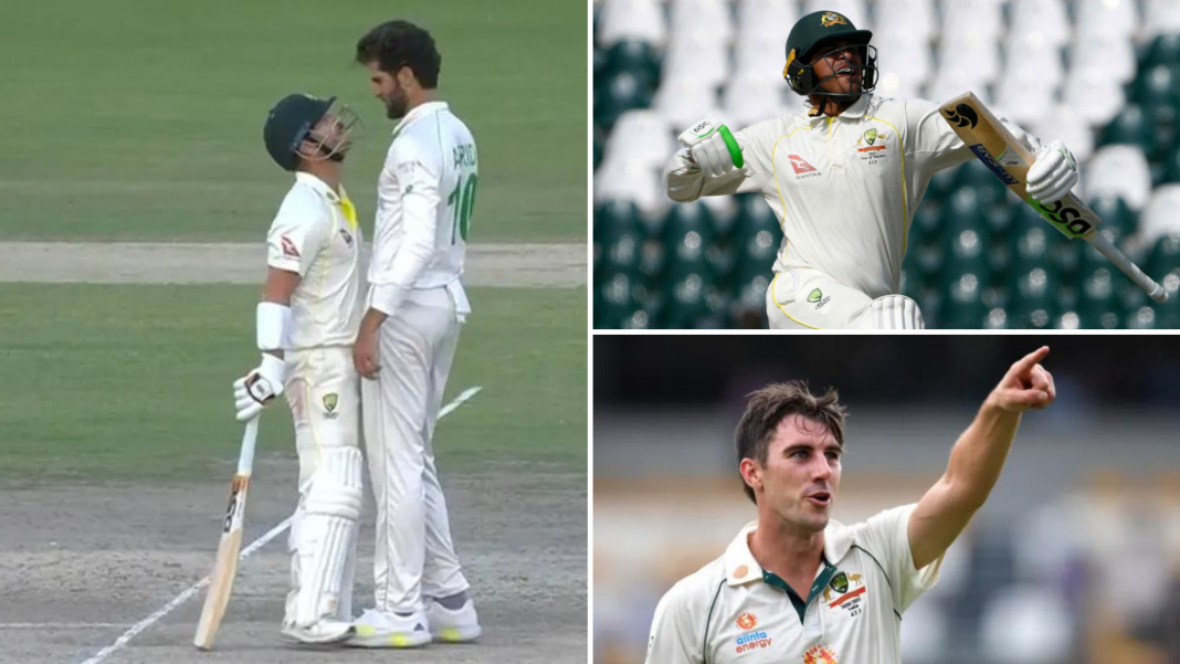 ෂහීන් ෂා අෆ්රිඩි සහ ඩේවිඩ් වෝනර් අතර උණුසුම් තත්වයක්