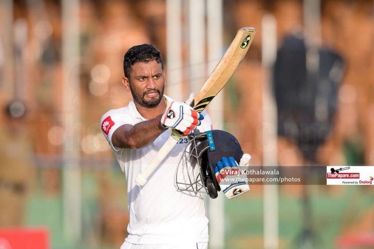 දිමුත් කරුණාරත්න ප්‍රාන්ත ක්‍රිකට් ක්‍රීඩාවේ සලකුණක් තබයි