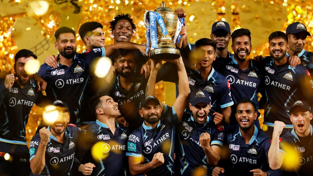 මංගල IPL තරගාවලියේ දී ම Gujarat Titans ශූරතාවයට.