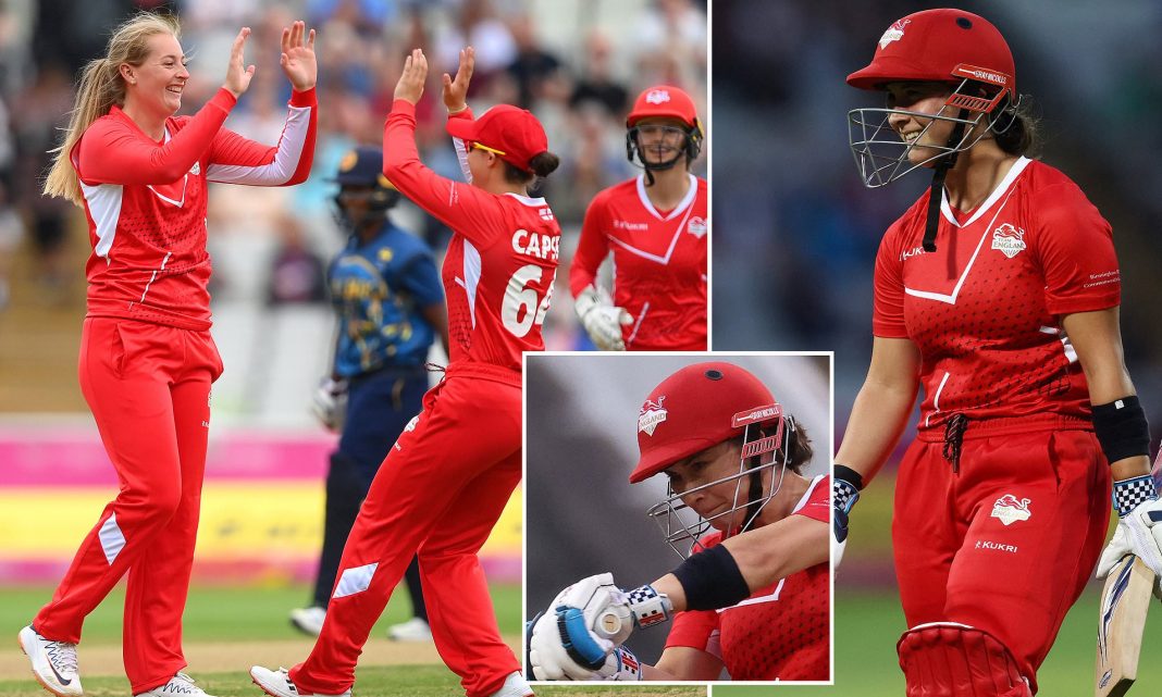 ශ්රී ලංකා ක්රිකට් ක්රීඩිකාවෝ එංගලන්තය හමුවේ පරාජය වේ..