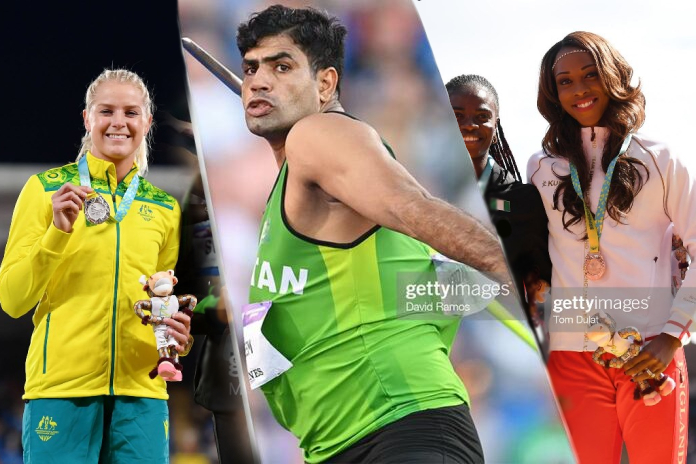 හෙල්ල විසිකිරීමේ ලෝක ශූරයා පියවරක් පහලට වැටේ     CWG 10 වන දිනය ..