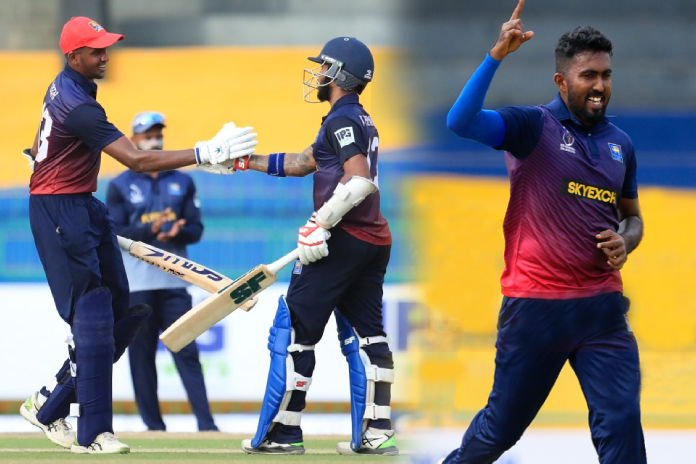 අසිත සහ ලසිත් පළමු තරගයේ දී ම වැඩ පෙන්වයි..