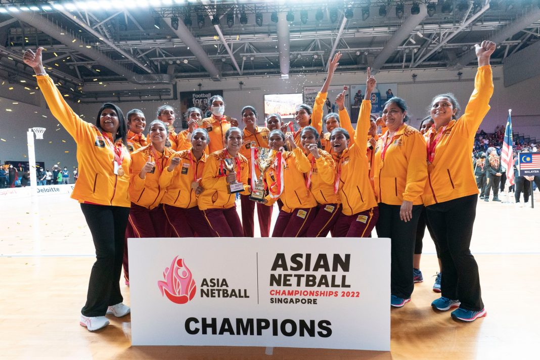 ආසියාවේ දැල්පන්දු ආධිපත්ය ශ්රී ලංකාවට – Sri Lanka dominates netball in Asia