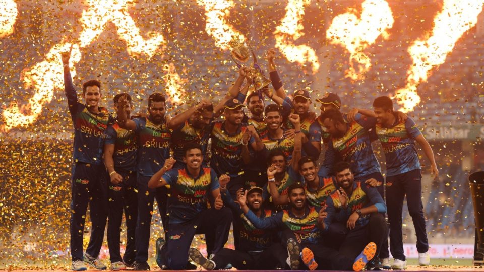 ආසියානු ක්රිකට් කිරුළ සිංහ පෝතකයින්ට ! Asian cricket crown for lions!