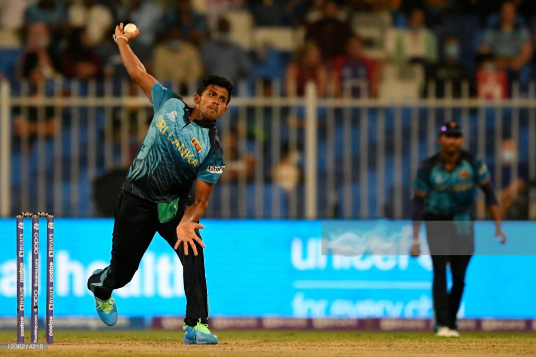 මහීශ් තීක්ෂණ ක්රිකට් ශ්රේණිගත කිරීම්වල නොනැවතී ඉදිරියට -Mahesh Theekshana continues to climb the cricket rankings