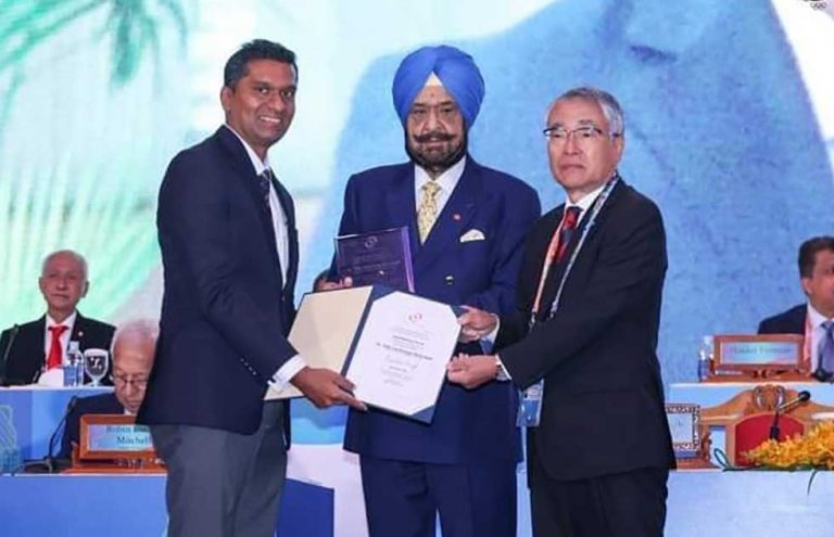 ශ්‍රී ලාංකික ක්‍රීඩා වෛද්‍ය විශේෂඥවරයෙකුට ආසියාවේ ඉහළම සම්මානය
