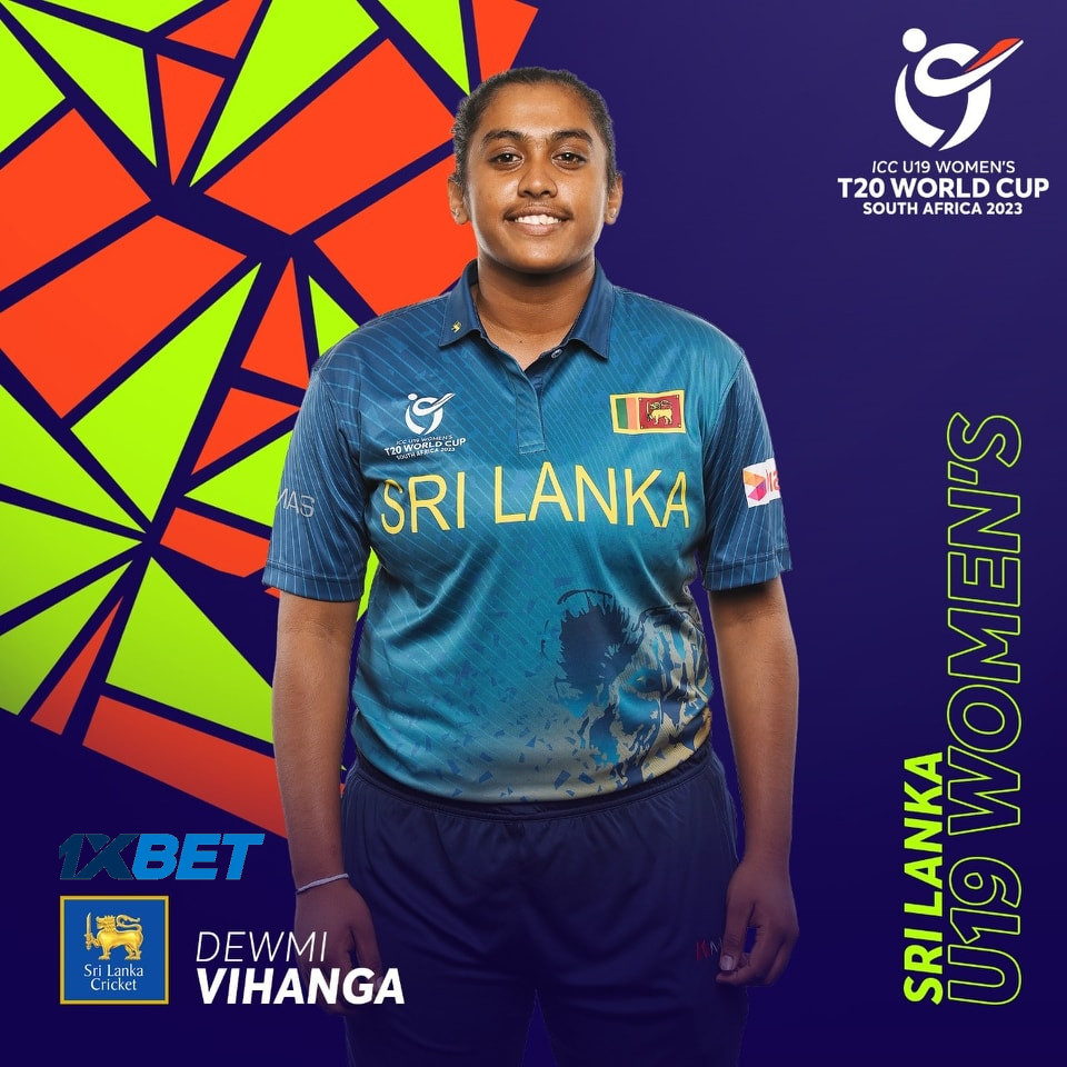 දෙව්මි විහංඟා ලෝක කුසලානයේ හොඳම ක්‍රීඩිකාවන්ගේ සංචිතයට -Devmi Vihanga to the best women's squad of the World Cup
