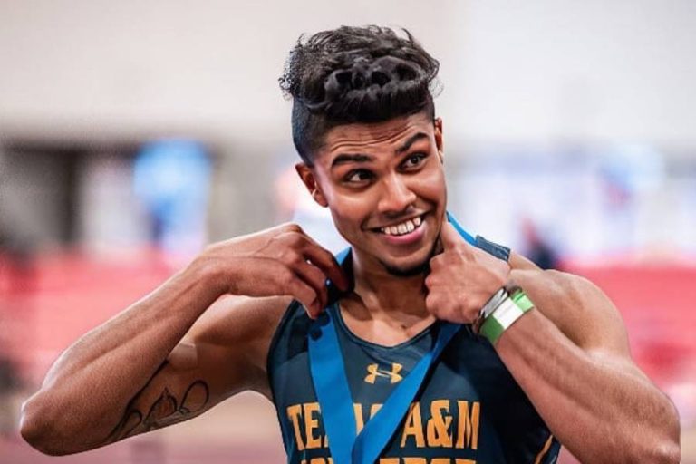 උෂාන් තිවංක ඇමරිකාවේ සිට වැඩ පෙන්ව යි Ushan Thiwanka wins high jump gold in USA