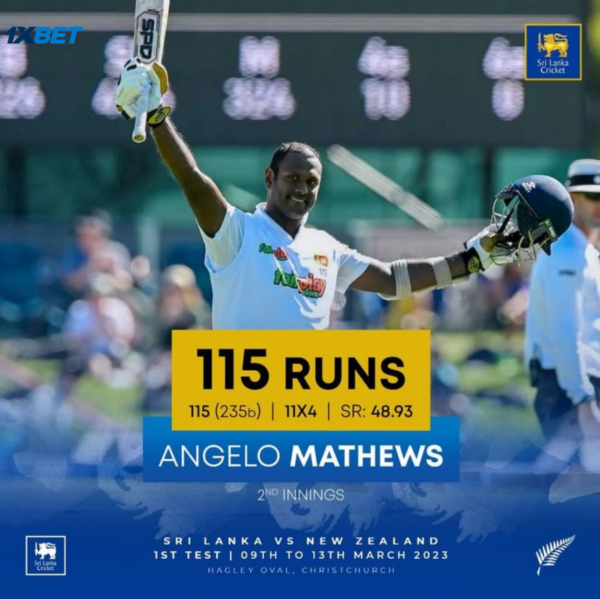 මැතිව්ස්ගේ ශතකයෙන් තරගය තීරණාත්මක මුහුණු -Mathews' century turns the match decisive