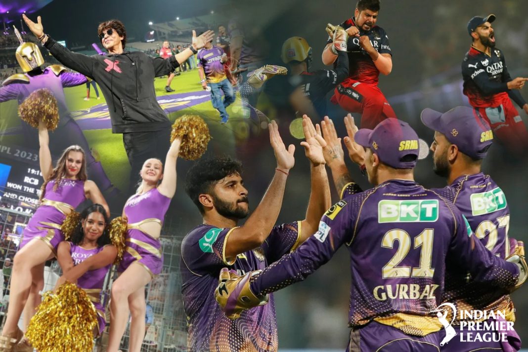 KOLKATA KNIGHT RIDERS ඊඩ්න් ගාර්ඩ්න් පිටිය දෙවනත් කරයි.! Kolkata Knight Riders crush Royal Challengers Bangalore by 81 runs.