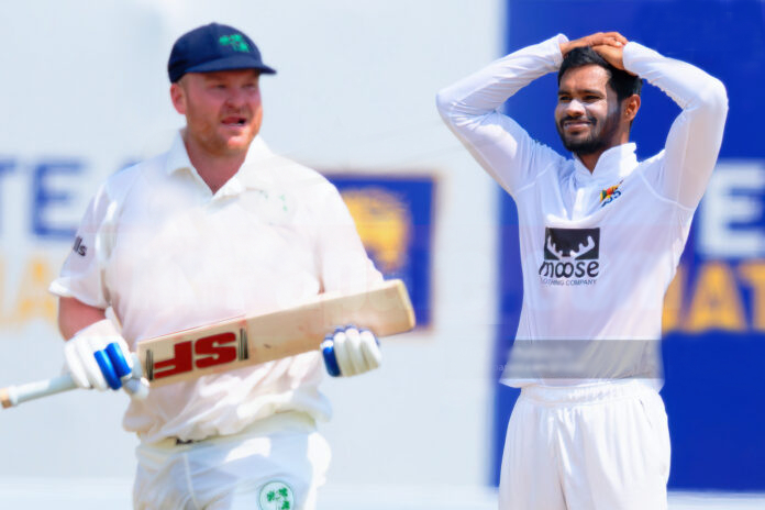 Stirling සහ Balbirnie ගේ සබඳතාවයෙන් ශ්‍රී ලංකාව හෙම්බත් - Balbirnie, Stirling, Tucker half-centuries make it Ireland’s day in Galle