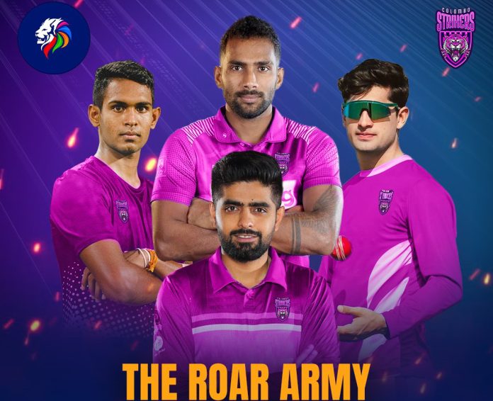 Babar azam සමඟ Colombo Strikers කරළියට – COLOMBO STRIKERS WITH CAPTAIN BABAR Lanka Premier League 2023