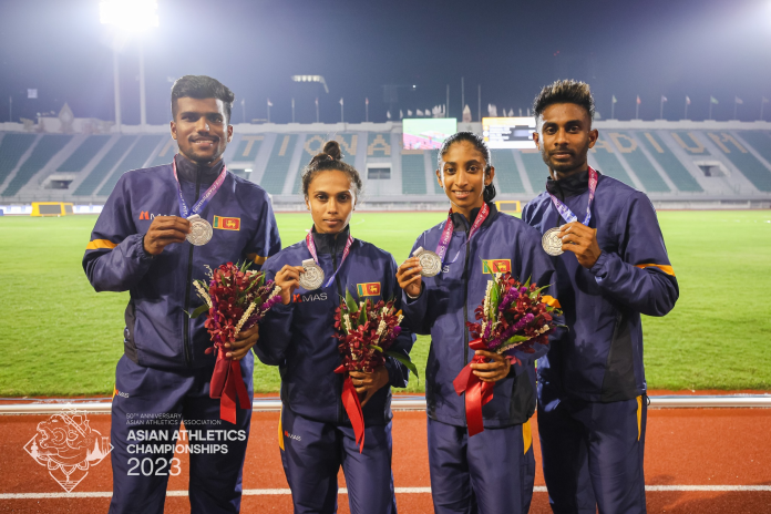 ඉඩෝරයකට පසු ශ්‍රී ලංකා මලල ක්‍රීඩාවට ආ වසන්තයSRI LANKA TO HISTORIC SUCCESS AT ASIAN ATHLETICS CHAMPIONSHIP 25th Asian Athletics Championship