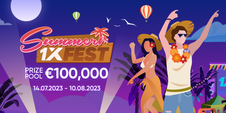 SUMMER 1XFEST වසරේ දැවැන්තම කැසිනෝ සැනකෙලිය