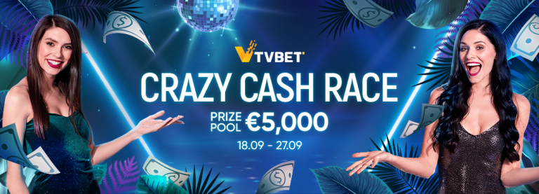 CRAZY CASH RACE WITH 1XBET