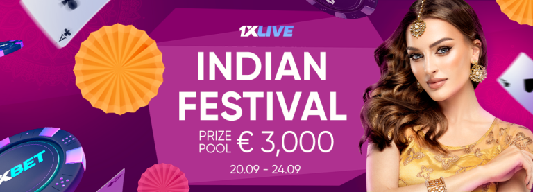 INDIAN FESTIVAL WITH 1XBET