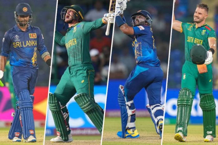 දකුණු අප්‍රිකාව, ශ්‍රී ලංකාවේ ගමනට හරස් වෙයි-Sri Lanka fined for Slow Over-Rate ICC World Cup 2023