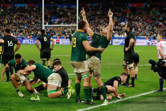 දකුණු අප්‍රිකාව යලිත් රග්බි ලෝක ශූරයින් ලෙස අභිසෙස් ලබයි- South Africa are crowned Rugby World Champions again Rugby World Cup 2023