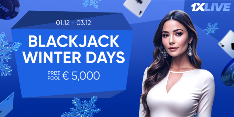 1XBET BLACKJACK WINTER DAYS