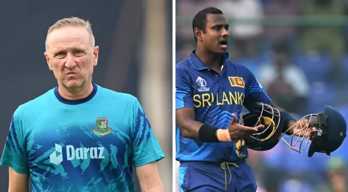 මැතිව්ස් වෙනුවෙන් හඩ නැගූ Donald ට බංග්ලාදේශයේ විරෝධය! - Donald on Mathews timed-out dismissal: 'Don't want to see that sort of thing in our game'