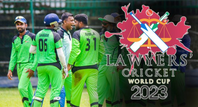 ලෝයර් මහත්තුරු ලෝගුව ගලවා ක්‍රිකට් පිටියට-Lawyers Cricket World Cup kicks off on Friday