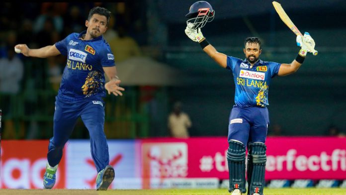 මහීෂ් සහ අසලංක එක්දින ශ්‍රේණිගත කිරීම්හි ඉහලට ! Mahesh and Asalanka move ahead in ODI rankings!