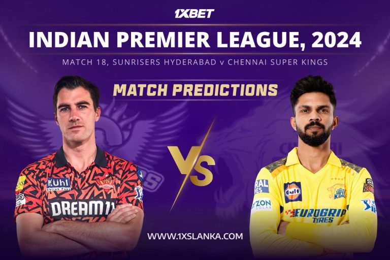 SRH vs CSK Match Prediction – Who will win today’s IPL match-අද ජයග්‍රහනය කාටද?