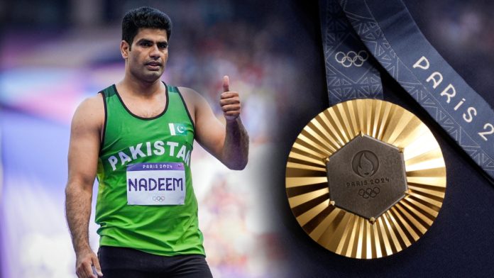 ඔලිම්පික් වාර්තා අලුත් කරම්න් පාකිස්තානයට ඓතිහාසික රන් පදක්කමක්- A historic gold medal for Pakistan