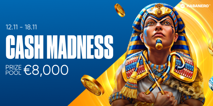 CASH MADNESS We're spicing up the slots with a prize! €8,000 for the winners! CASH MADNESS We're spicing up the slots with a prize! €8,000 for the winners!