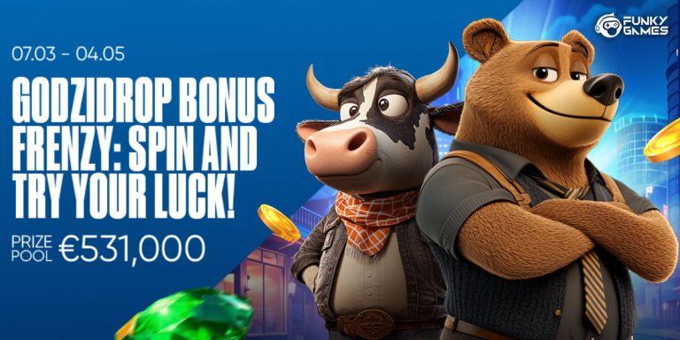 GODZIDROP BONUS FRENZY: SPIN AND TRY YOUR LUCK!