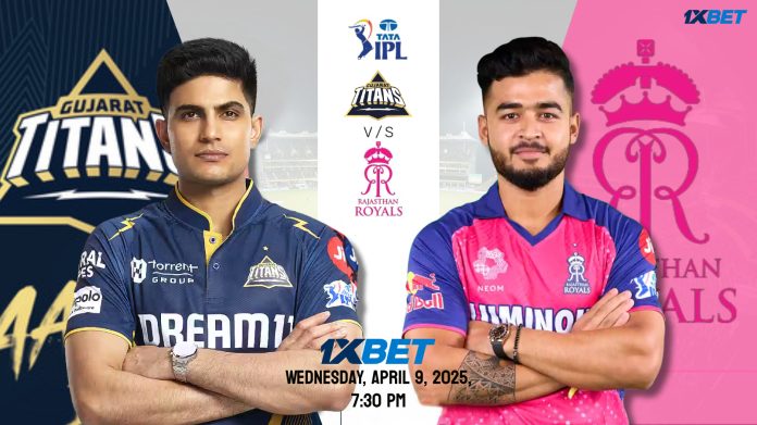 IPL 2025: Match 23, GT vs RR Match Prediction – Who will win today’s match between GT vs RR? අද ජයග්‍රහනය කාටද?