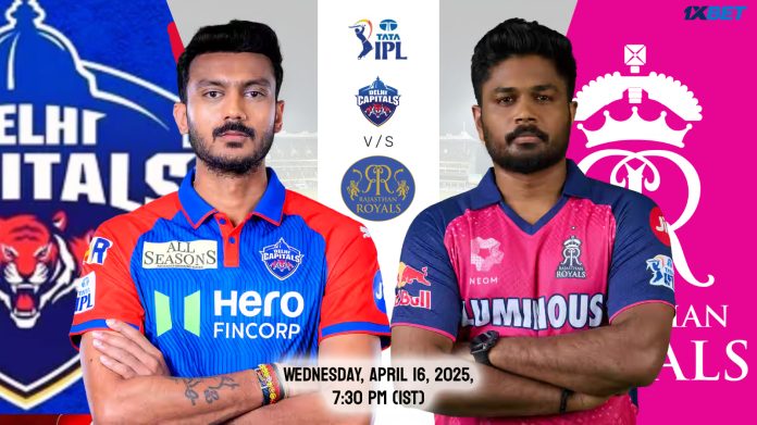 IPL 2025: Match 32, RR vs DC Match Prediction – Who will win today’s IPL match between Rajasthan and Delhi? අද තරගයේ ජයග්‍රහනය කාටද?