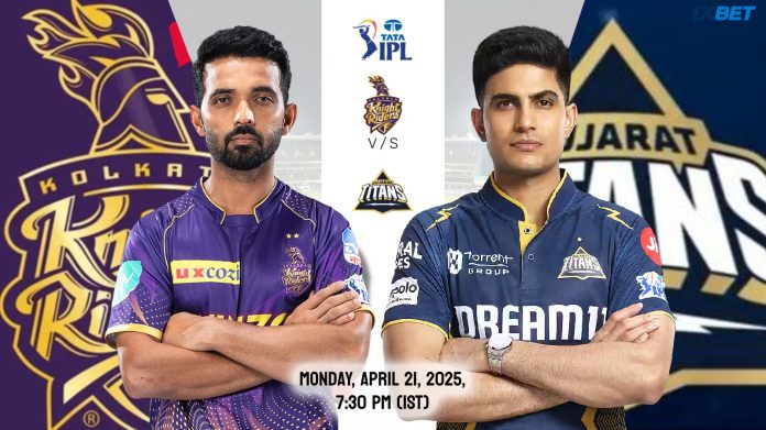 IPL 2025: Match 39, KKR vs GT Match Prediction – Who will win today’s IPL match between KKR and GT? අද ජයග්‍රහනය කාටද?