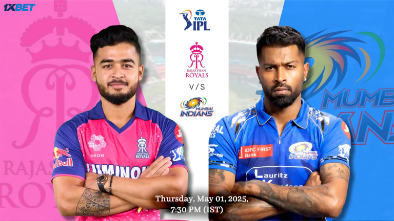 IPL 2025: Match 50, RR vs MI Match Prediction – Who will win today’s IPL match between RR vs MI? අද ජයග්‍රහනය කාටද?