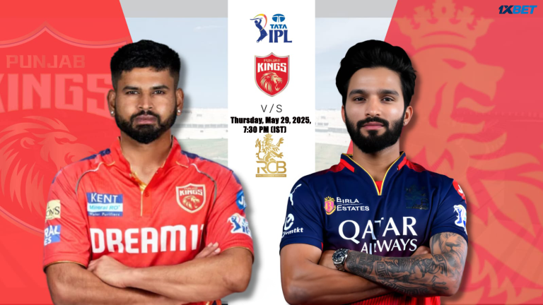 IPL 2025: Qualifier 1, PBKS vs RCB Match Prediction – Who will win today’s match between PBKS vs RCB?අද ජයග්‍රහනය කාටද?