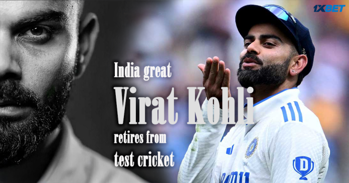 ඝාම්භීර යුගයක් නිමා වේ – විරාට් කොහ්ලි ටෙස්ට් ක්‍රිකට් වලින් විශ්‍රාම ගනී-Era over as Virat Kohli retires from Test cricket