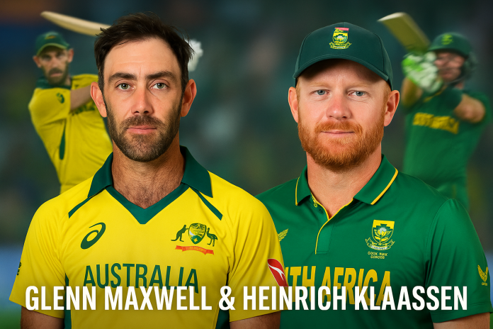 ක්‍රිකට් ලොව උමතු කල සමුගැනීම් දෙකක් එක් දිනක් තුළ-After Glenn Maxwell, Heinrich Klaasen announces retirement from international cricket