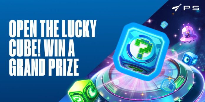 OPEN THE LUCKY CUBE! WIN A GRAND PRIZE