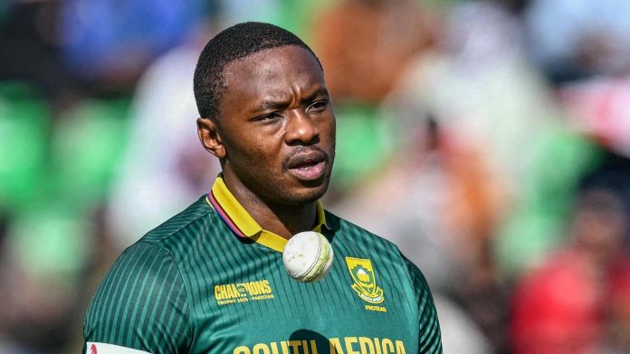 සුපිරි වේග පන්දු යවන ක්‍රීඩක කගිසෝ රබාඩා ඕස්ට්‍රේලියාව සමග තරගයෙන් ඉවතට!