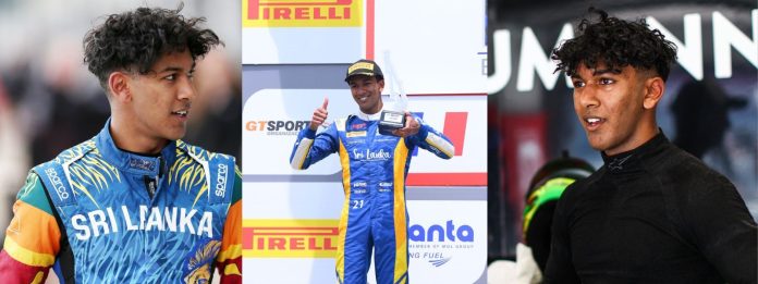 යෙවන් ඩේවිඩ් FIA ෆෝමියුලා 3 තරඟාවලියට සහභාගී වූ පළමු ශ්‍රී ලාංකිකයා බවට පත්වේ...!