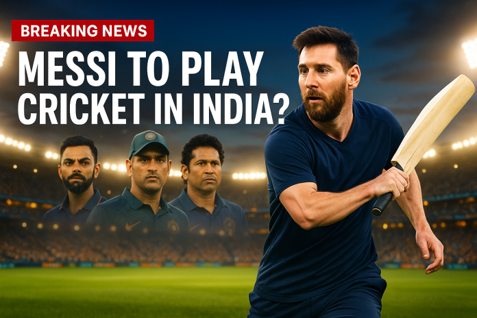 මෙසී අතැර සචින්,දෝනි,කෝලි ඇතුළු කණ්ඩායමක් එක්ක ක්‍රිකට් ගහන්න සැරසෙයි ?