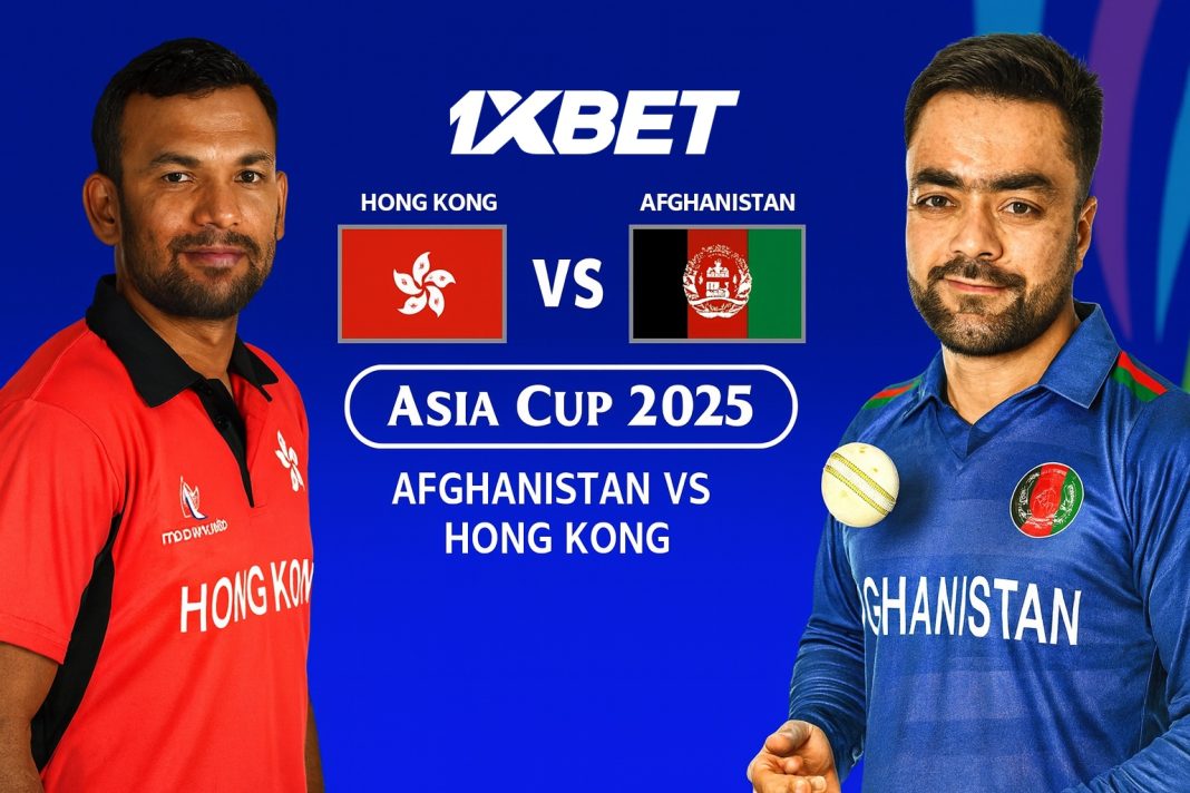 ආසියානු කුසලානය 2025: පළමු තරගය, ඇෆ්ගනිස්ථානය සහ හොංකොං අතර තරඟ අනාවැකිය - අද තරඟයෙන් කවුද දිනන්නේ?Asia Cup 2025: Match 1
