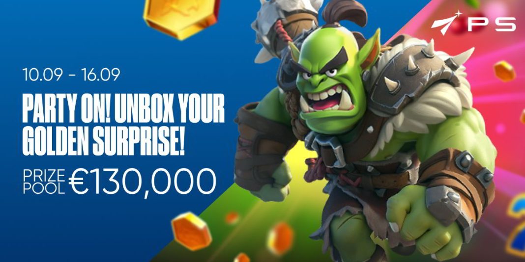 PARTY ON! UNBOX YOUR GOLDEN SURPRISE!