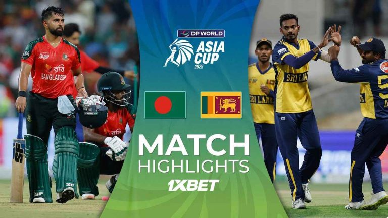 බංග්ලාදේශය හමුවේ ශ්‍රී ලංකාව පළමු සුපිරි 4 වටයේ පරාජයට පත්විය.