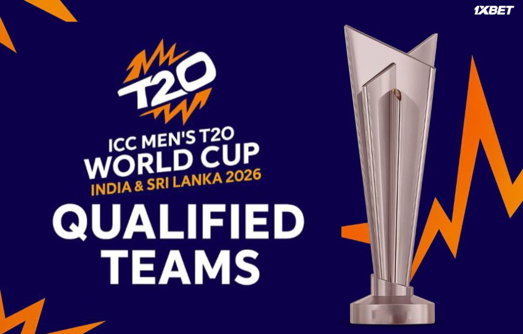 2026 T20 ලෝක කුසලානයට සුදුසුකම් ලැබූ කණ්ඩායම් 20ක් ප්රකාශයට පත් කරයි!