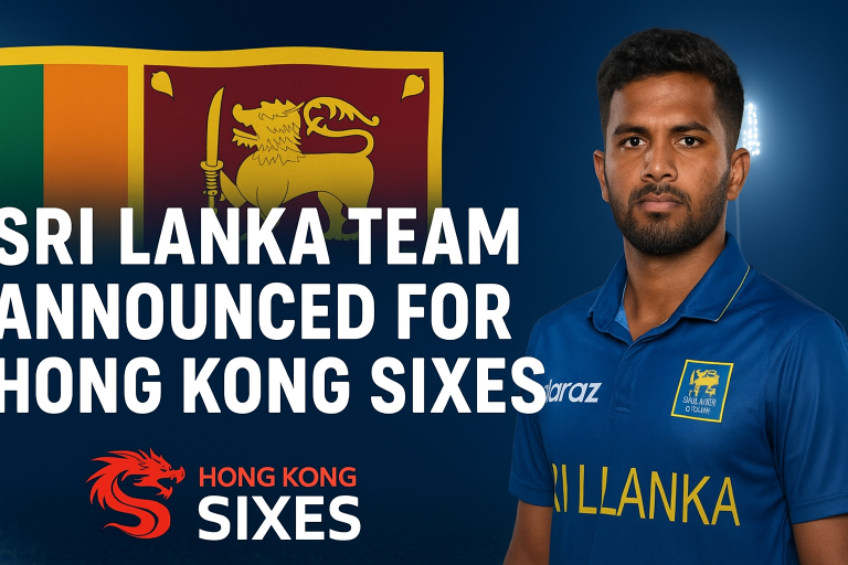 ලහිරු මධුශංකගේ නායකත්වය යටතේ හොංකොං සික්සස් ශූරතාවට යන ශ්‍රී ලංකාව!