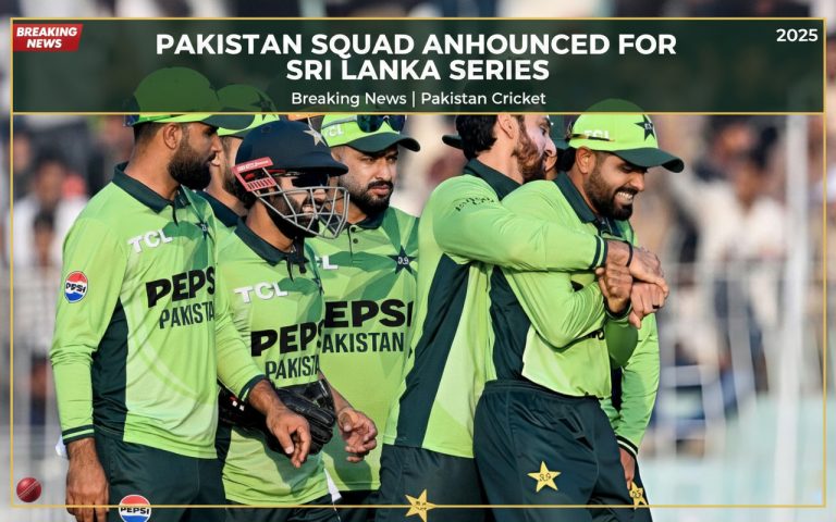 ශ්‍රී ලංකා තරගාවලිය සඳහා පාකිස්තාන සංචිතය ප්‍රකාශයට පත් කෙරේ!