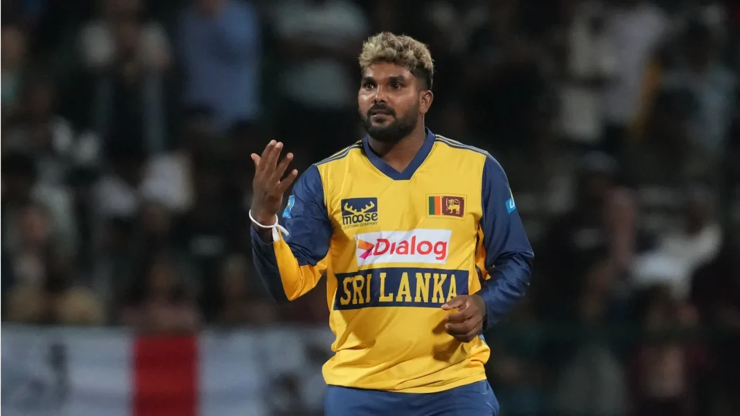 වනිඳු හසරංග T20 ලෝක කුසලානයෙන් ඉවතට!