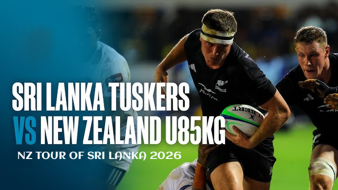 නවසීලන්තයේ කිලෝග්‍රෑම් 85 ට අඩු ජාතික රග්බි කණ්ඩායම ශ්‍රී ලංකාවට!