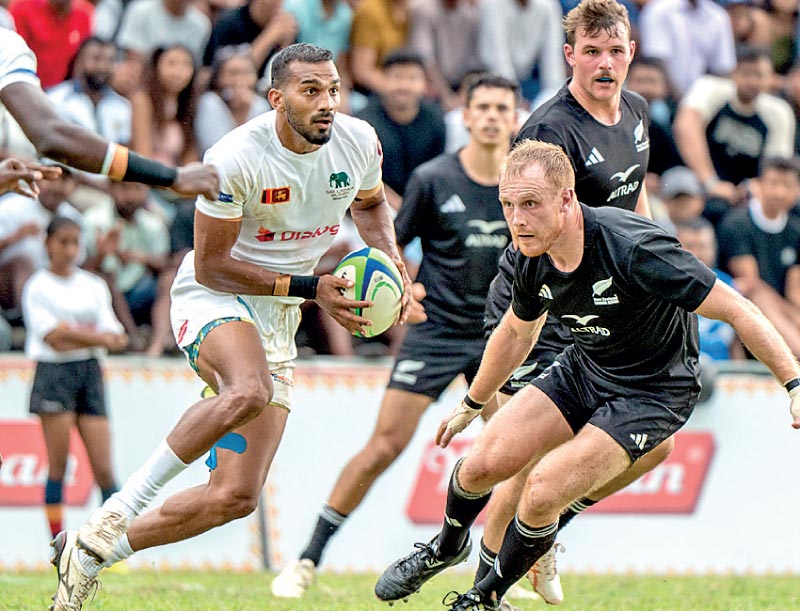 නවසීලන්තයේ කිලෝග්‍රෑම් 85 ට අඩු ජාතික රග්බි කණ්ඩායම ශ්‍රී ලංකාවට!